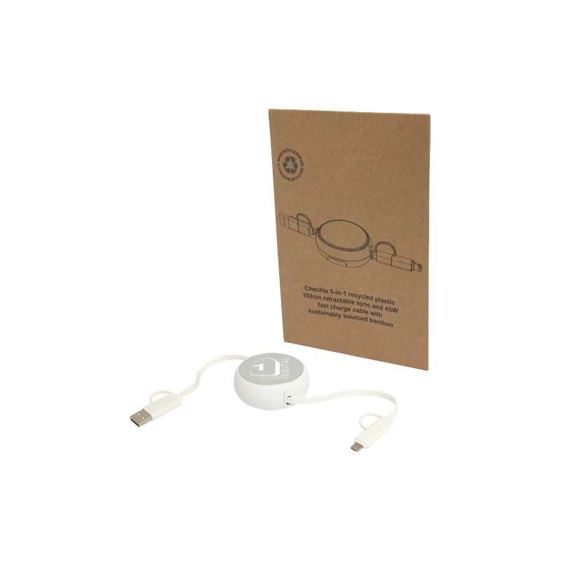 Cavo retrattile di ricarica 5 in 1 - cod. P124420