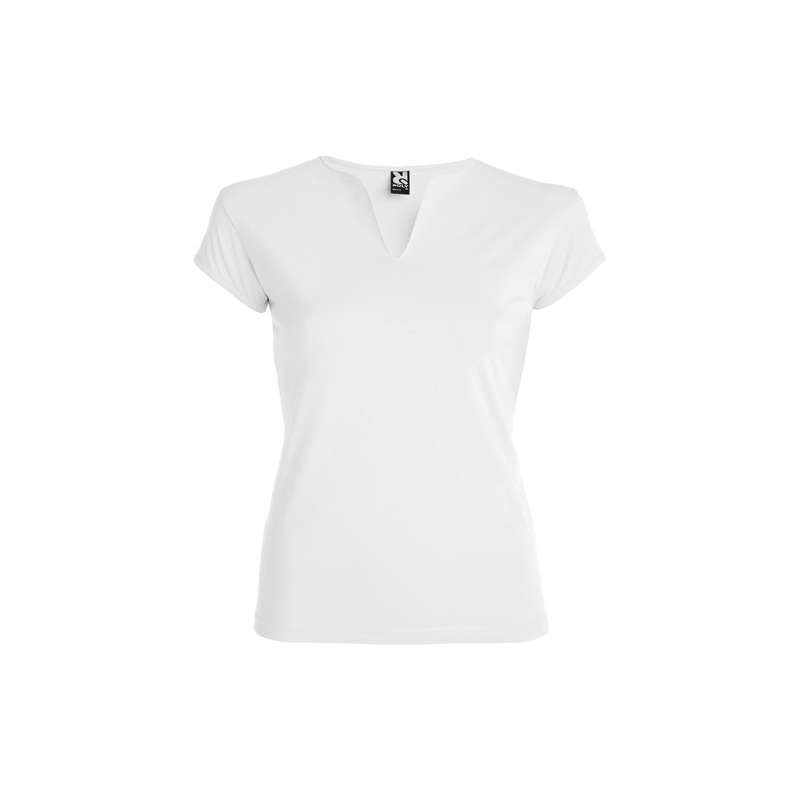 T-shirt aderente con girocollo da donna - cod. PR6532