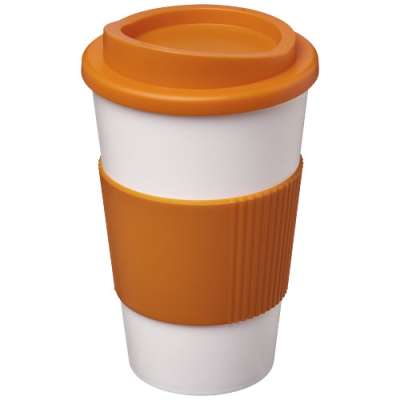 Bicchiere termico da 350 ml con impugnatura Americano® - cod. P220002
