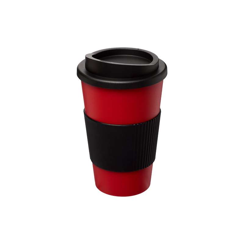 Bicchiere termico da 350 ml con impugnatura Americano® - cod. P220002
