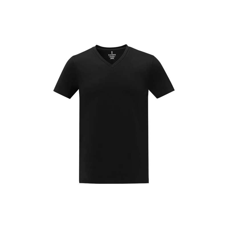 T-shirt Elevate con collo a V da uomo a manica corta - cod. P38030