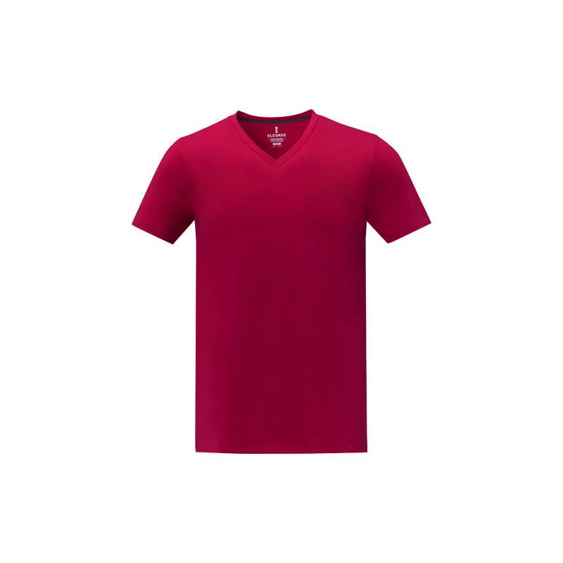 T-shirt Elevate con collo a V da uomo a manica corta - cod. P38030