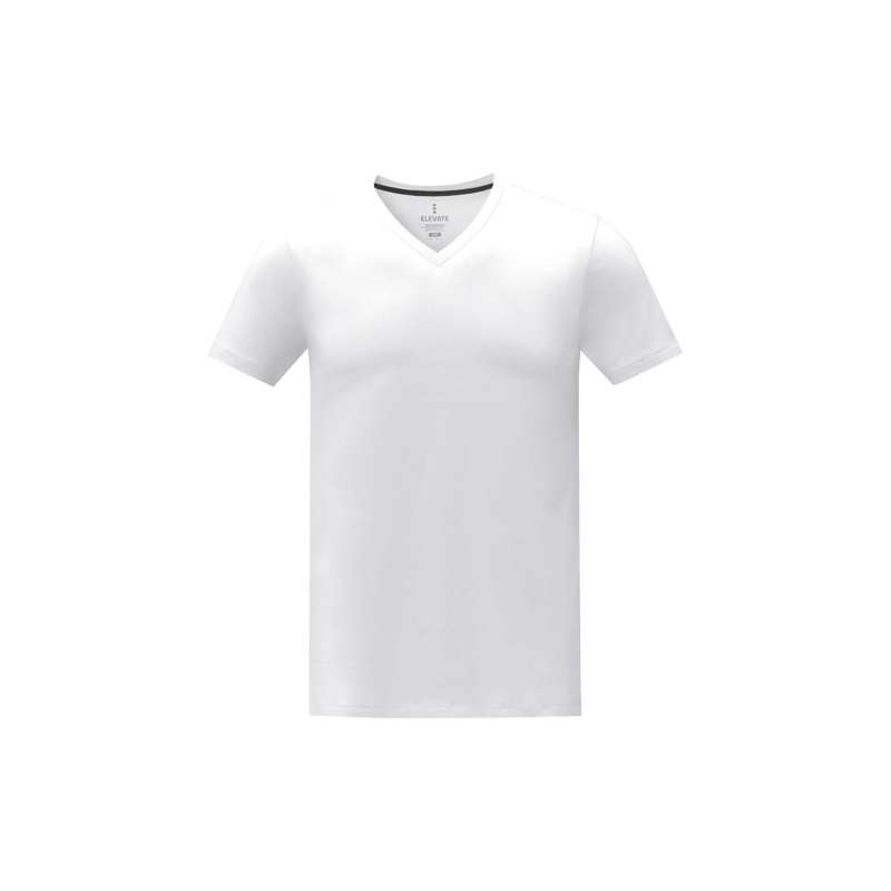 T-shirt Elevate con collo a V da uomo a manica corta - cod. P38030