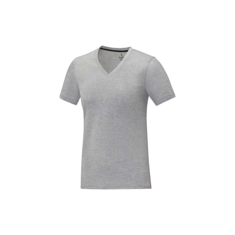 T-shirt da donna con collo a V a manica corta - cod. P38031