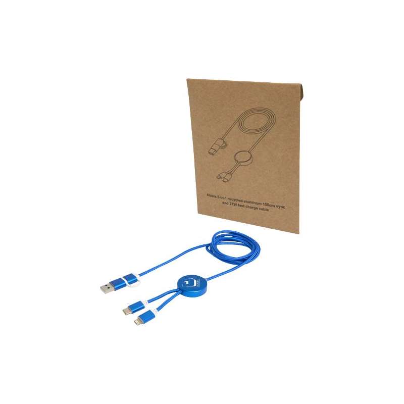 Cavo di ricarica 5-in-1 da personalizzare - cod. P124425