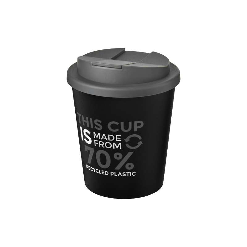 Bicchiere Americano® da 250 ml con coperchio a prova di perdita - cod. P210455