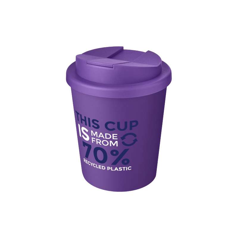 Bicchiere Americano® da 250 ml con coperchio a prova di perdita - cod. P210455