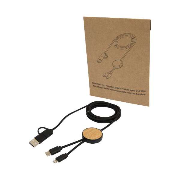 Cavo di ricarica 5-in-1 con stampa logo - cod. P124422