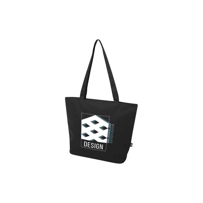 Tote bag personalizzabile con cerniera 47x36x17 cm. - cod. P130052