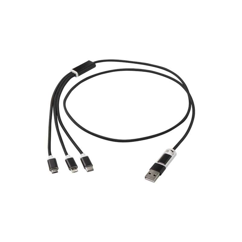 Cavo di ricarica 5 in 1 da personalizzare con scritte - cod. P124386