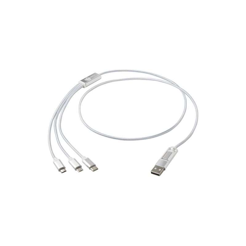 Cavo di ricarica 5 in 1 da personalizzare con scritte - cod. P124386