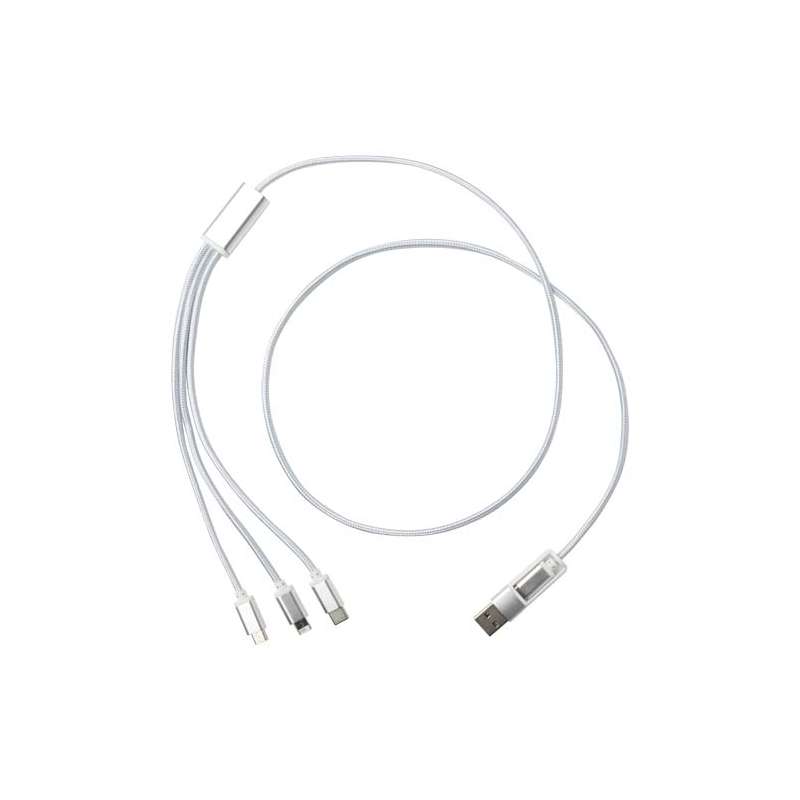 Cavo di ricarica 5 in 1 da personalizzare con scritte - cod. P124386