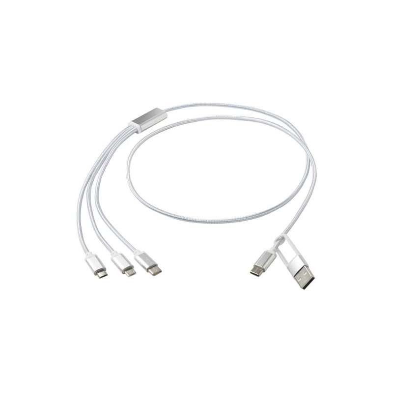 Cavo di ricarica 5 in 1 da personalizzare con scritte - cod. P124386