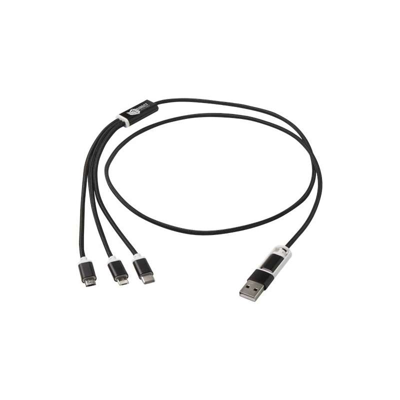 Cavo di ricarica 5 in 1 da personalizzare con scritte - cod. P124386