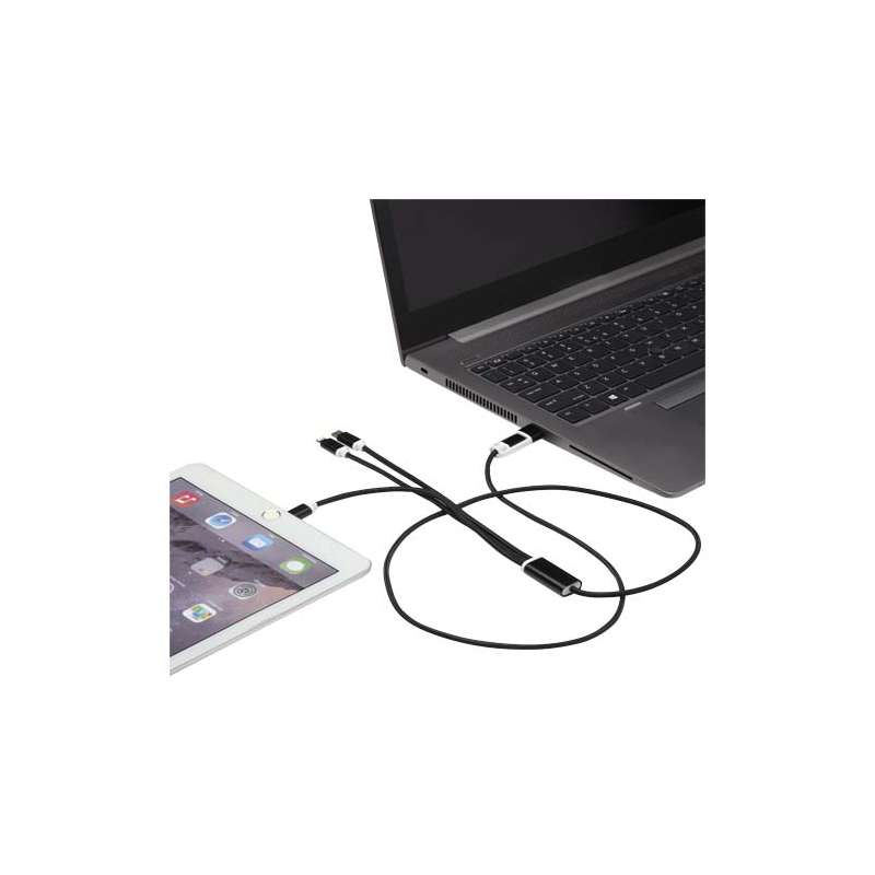 Cavo di ricarica 5 in 1 da personalizzare con scritte - cod. P124386