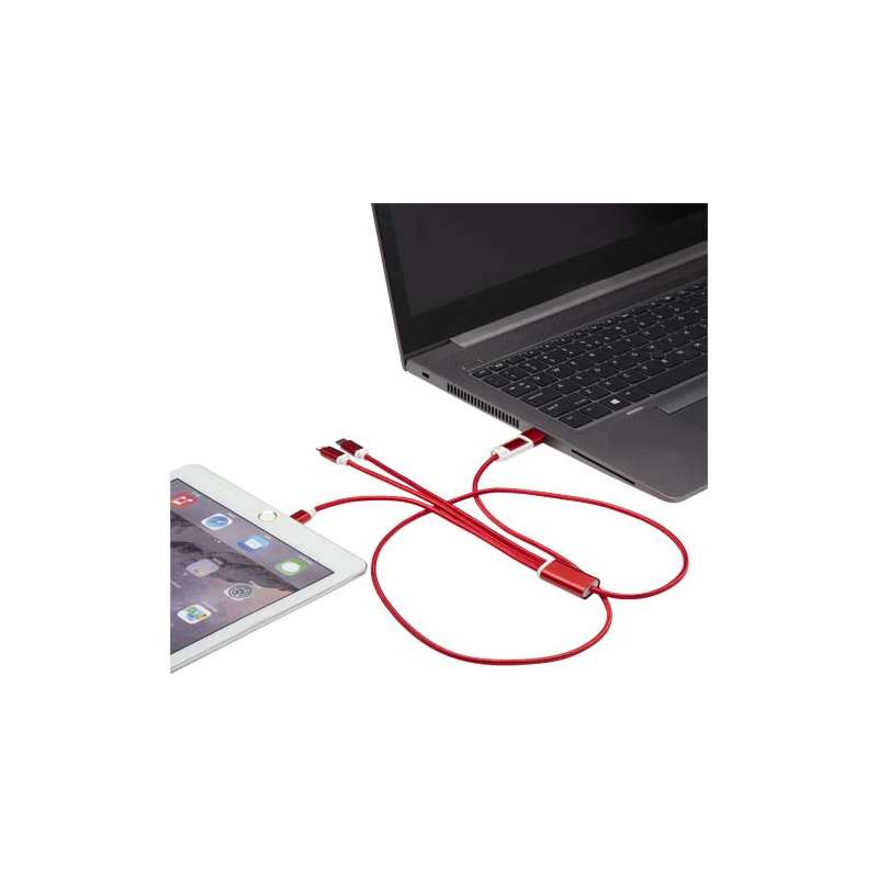 Cavo di ricarica 5 in 1 da personalizzare con scritte - cod. P124386