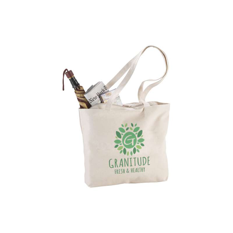 Shopping bags con scritte promozionali f.to 47x30,5x11 cm. - cod. P120331