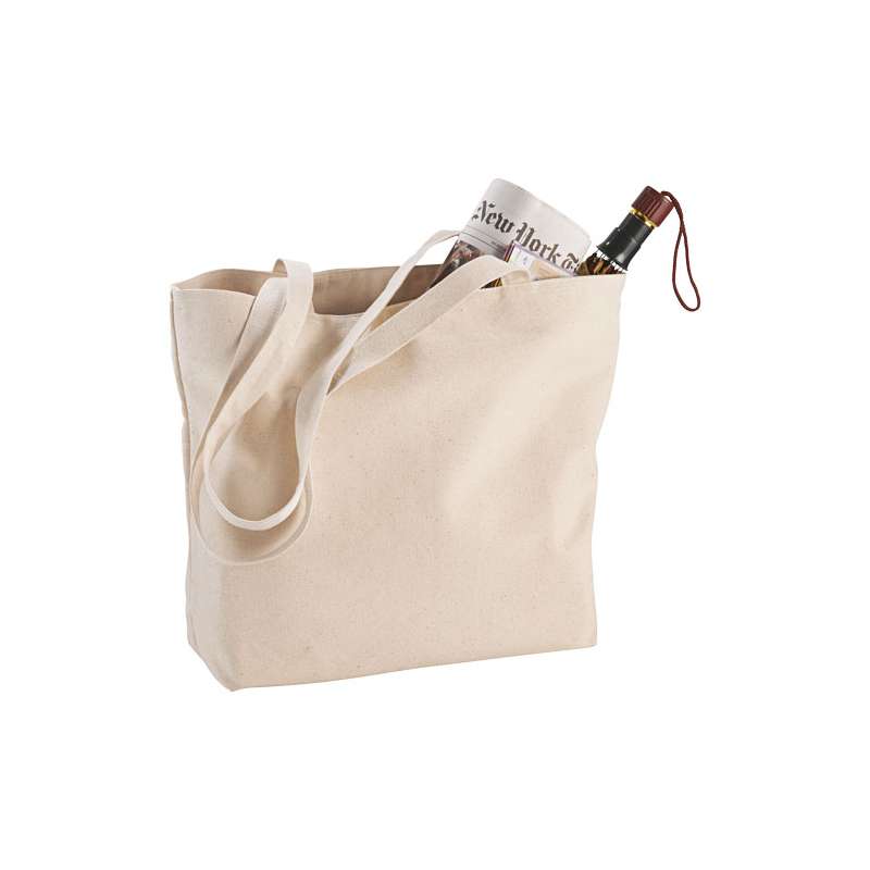 Shopping bags con scritte promozionali f.to 47x30,5x11 cm. - cod. P120331