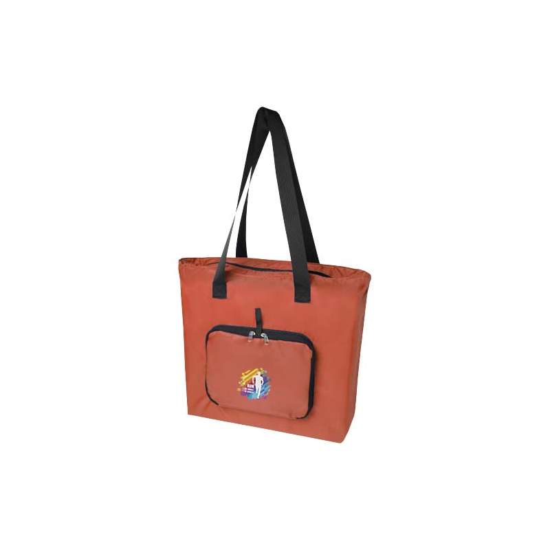 Tote bag pieghevole in PET riciclato da 12 litri EcoFold - cod. P130091