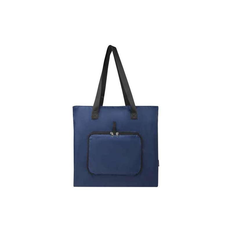 Tote bag pieghevole in PET riciclato da 12 litri EcoFold - cod. P130091