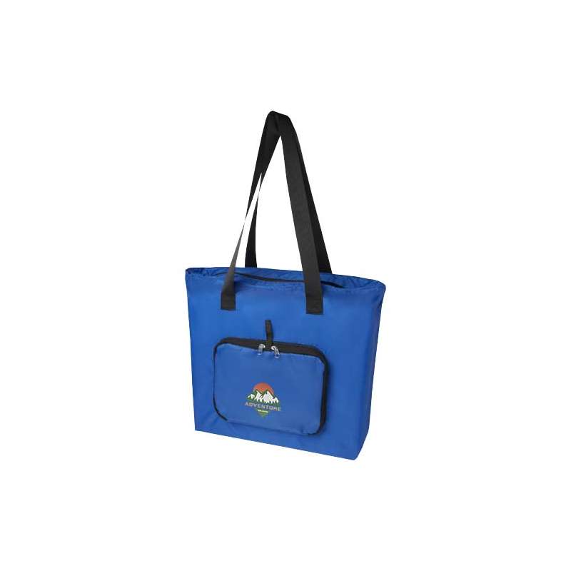 Tote bag pieghevole in PET riciclato da 12 litri EcoFold - cod. P130091