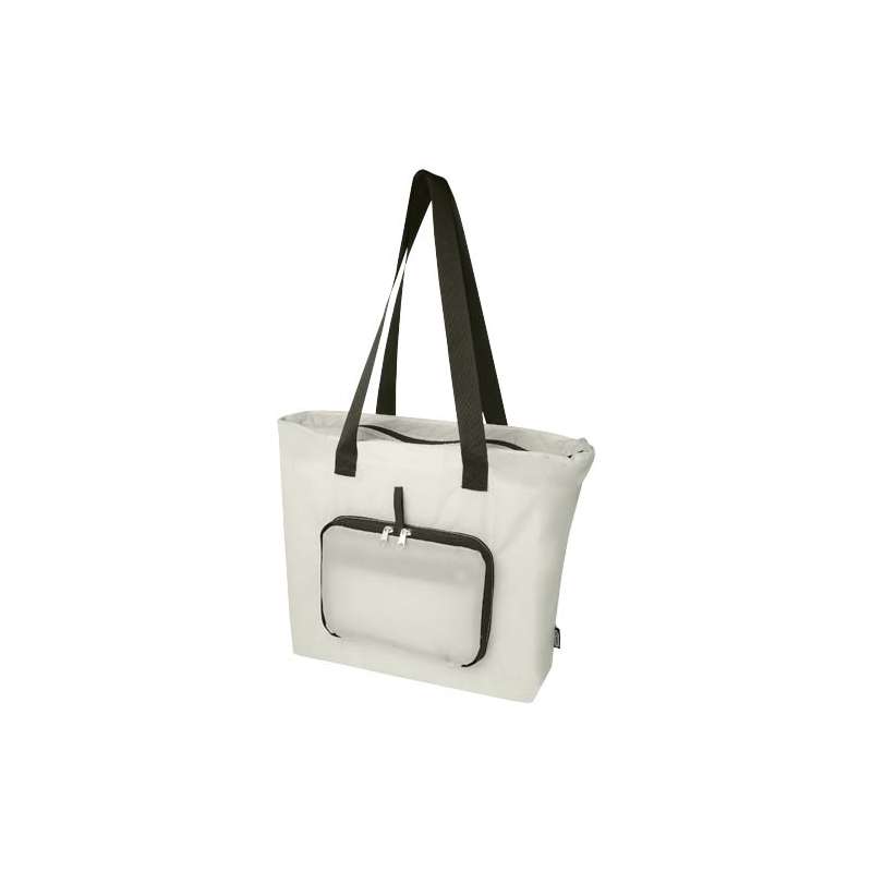 Tote bag pieghevole in PET riciclato da 12 litri EcoFold - cod. P130091