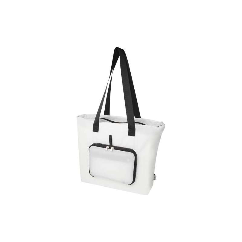 Tote bag pieghevole in PET riciclato da 12 litri EcoFold - cod. P130091
