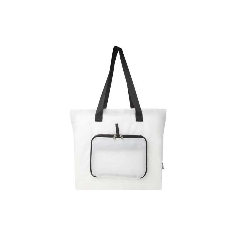 Tote bag pieghevole in PET riciclato da 12 litri EcoFold - cod. P130091