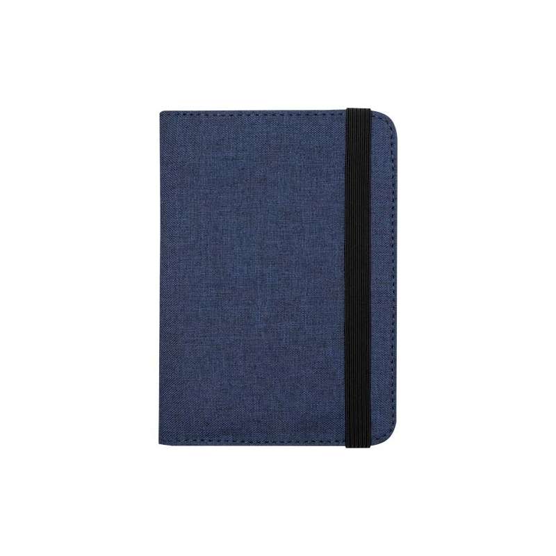 Portapassaporto in PET riciclato certificato GRS con protezione RFID Ross - cod. P130058