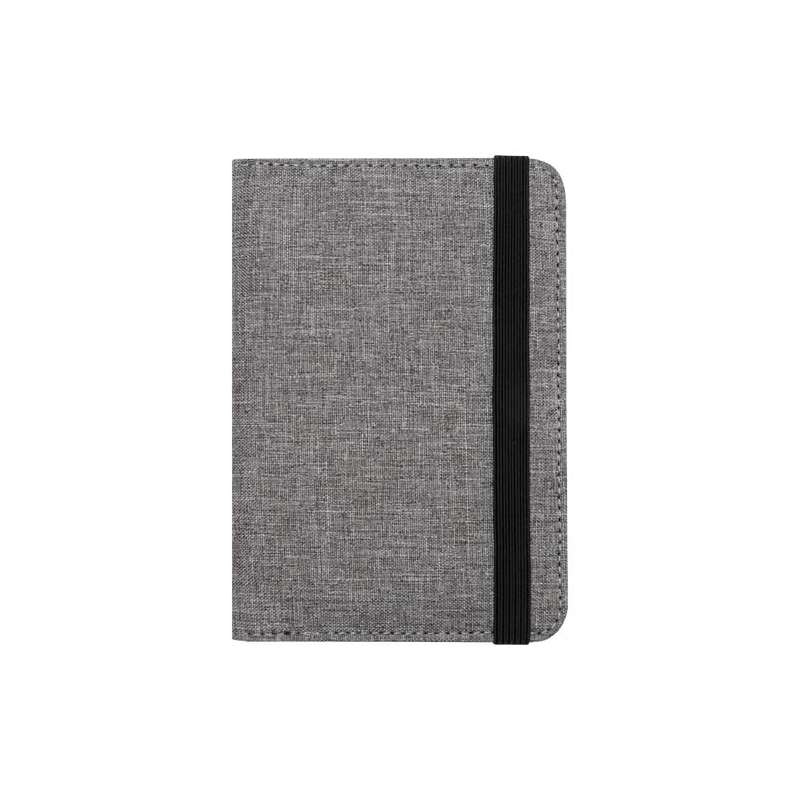 Portapassaporto in PET riciclato certificato GRS con protezione RFID Ross - cod. P130058