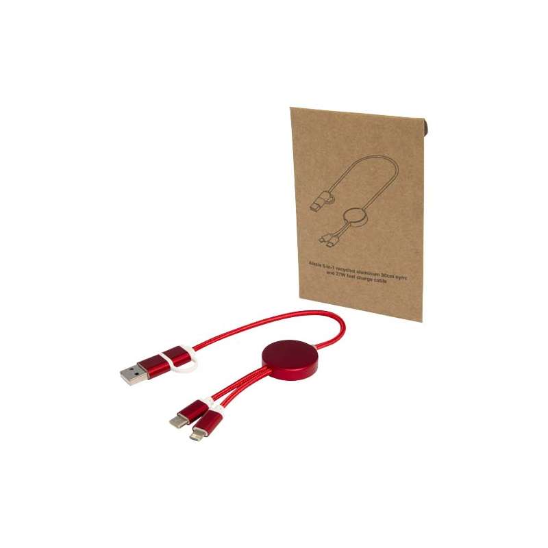 Cavo di ricarica 5-in-1 da stampare - cod. P124424