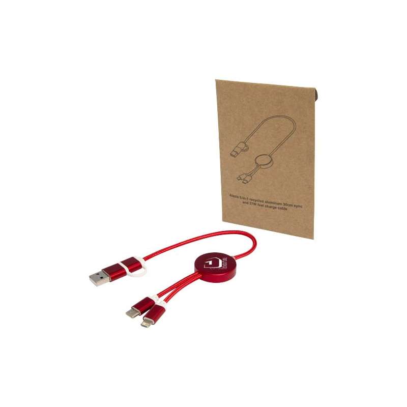 Cavo di ricarica 5-in-1 da stampare - cod. P124424