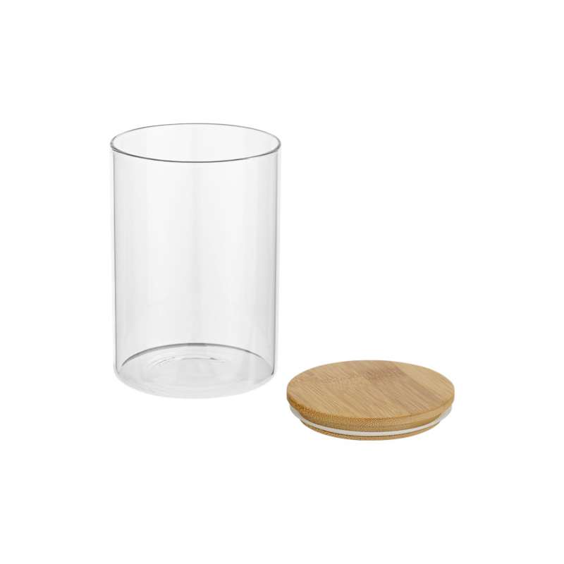 Contenitore per alimenti in vetro stampato in serigrafia - cod. P113342