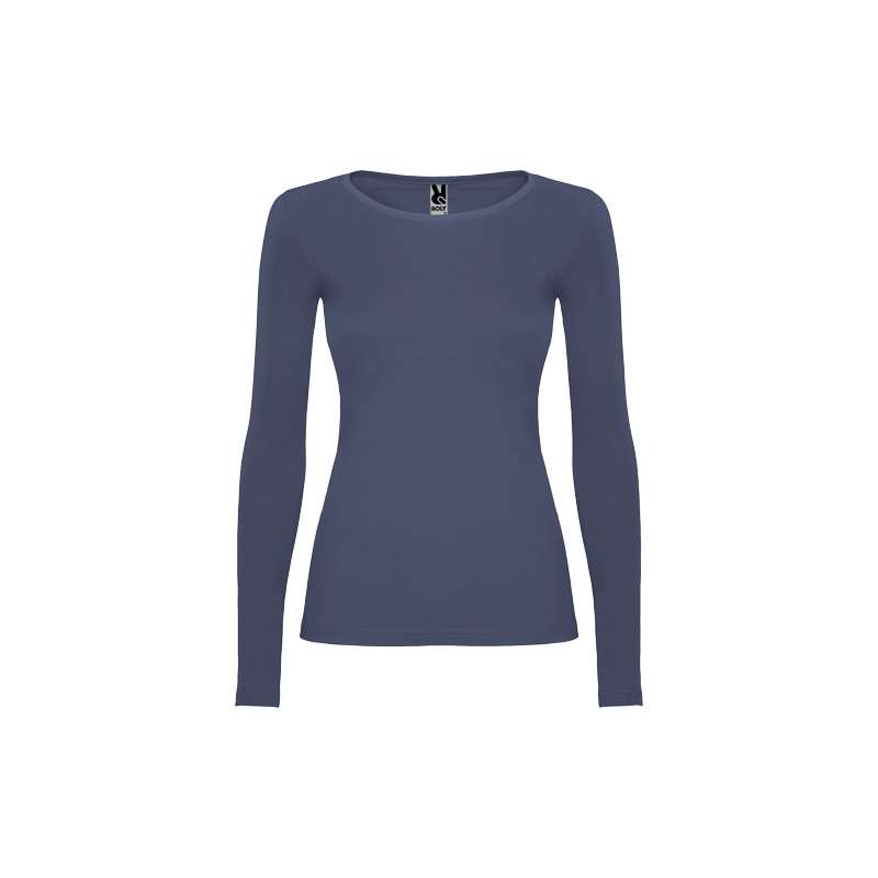 T-shirt a maniche lunghe da donna con logo - cod. PR1218