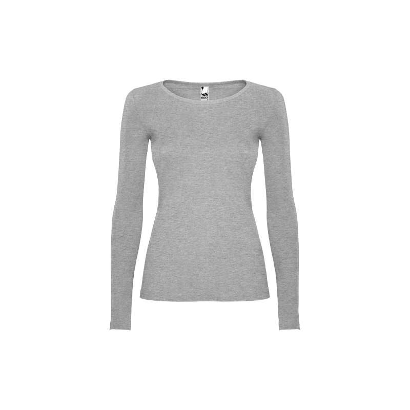 T-shirt a maniche lunghe da donna con logo - cod. PR1218