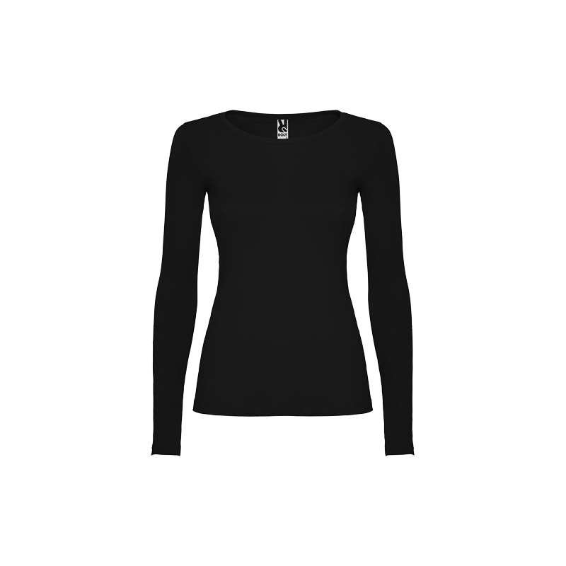 T-shirt a maniche lunghe da donna con logo - cod. PR1218