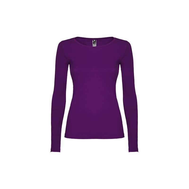 T-shirt a maniche lunghe da donna con logo - cod. PR1218