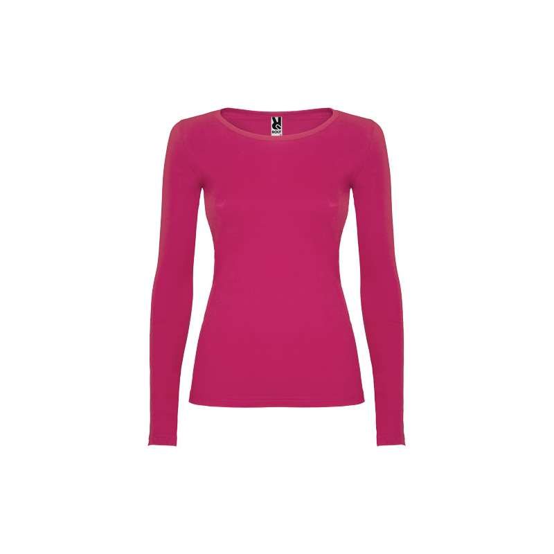 T-shirt a maniche lunghe da donna con logo - cod. PR1218