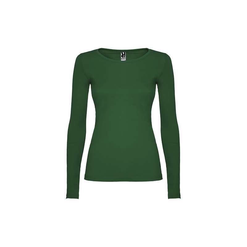 T-shirt a maniche lunghe da donna con logo - cod. PR1218