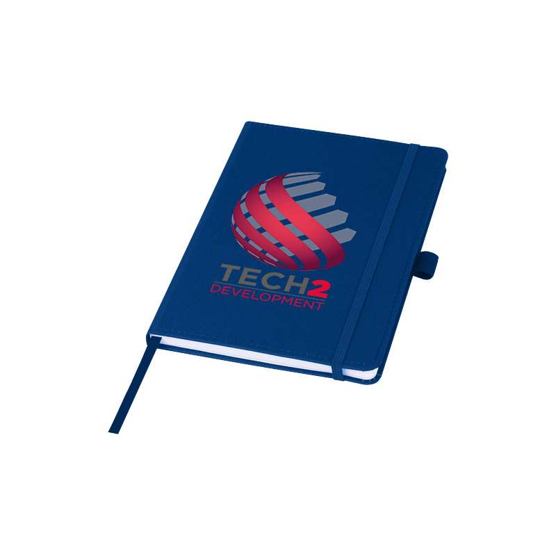 Blocco note da stampare con logo con 80 fogli a righe - cod. P107846