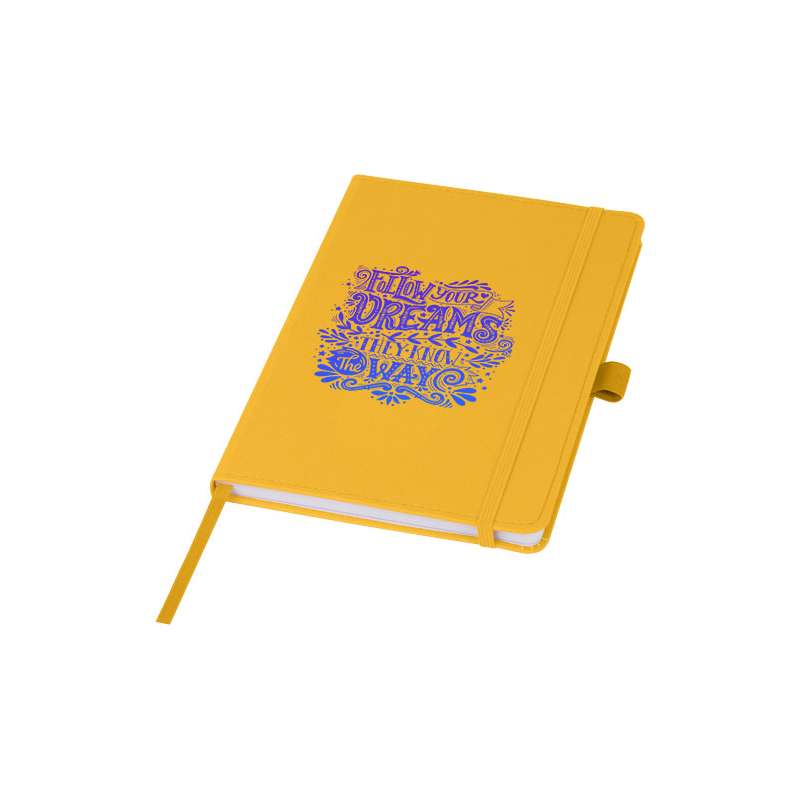 Blocco note da stampare con logo con 80 fogli a righe - cod. P107846