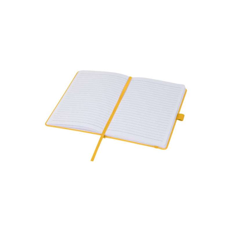 Blocco note da stampare con logo con 80 fogli a righe - cod. P107846