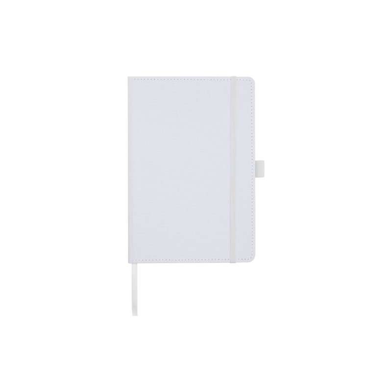 Blocco note da stampare con logo con 80 fogli a righe - cod. P107846