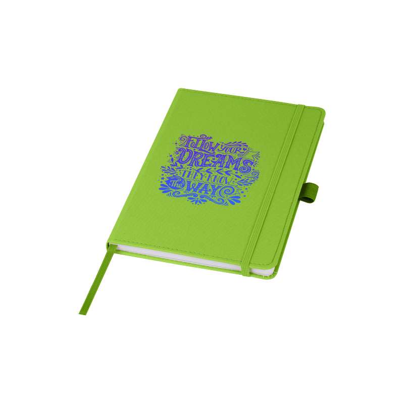 Blocco note da stampare con logo con 80 fogli a righe - cod. P107846