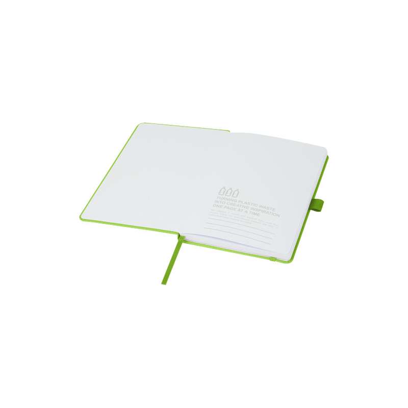 Blocco note da stampare con logo con 80 fogli a righe - cod. P107846