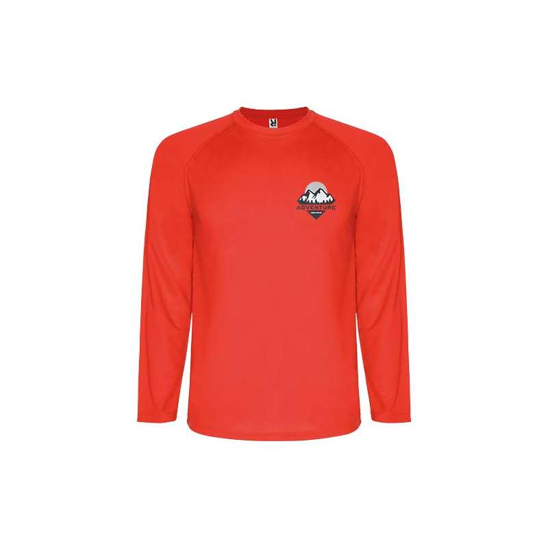 Maglietta sportiva a manica lunga da uomo con scritte - cod. PR0415