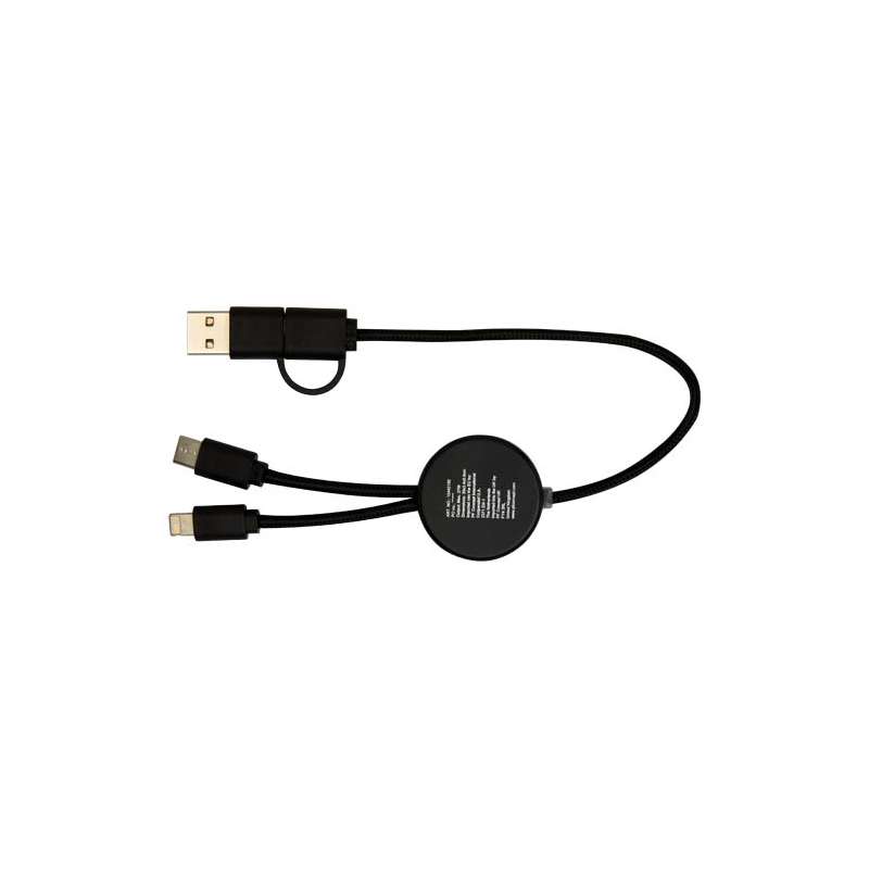 Cavo di ricarica 5-in-1 promozionale - cod. P124421