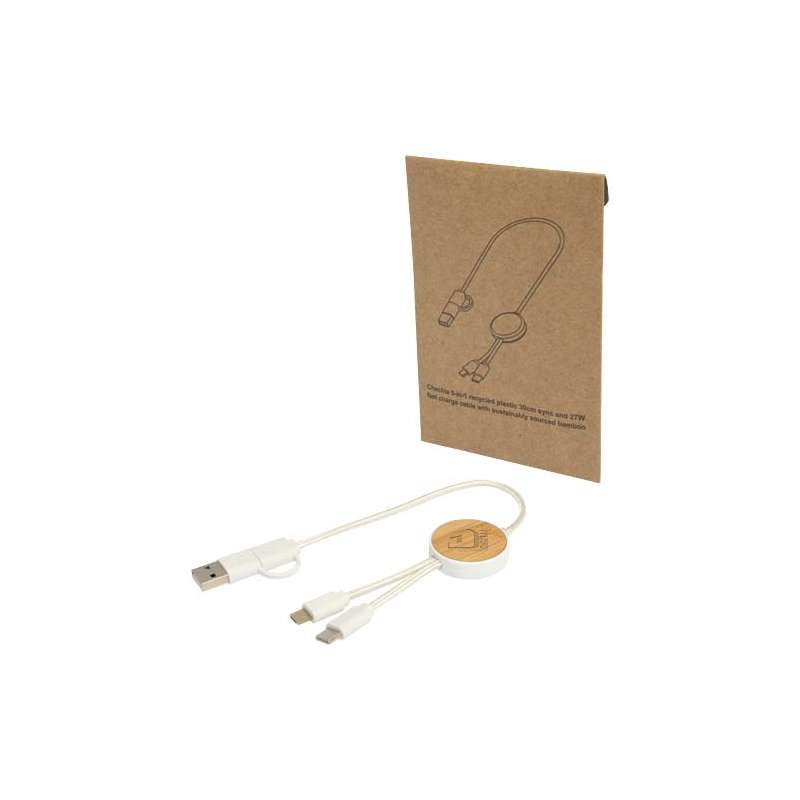 Cavo di ricarica 5-in-1 promozionale - cod. P124421