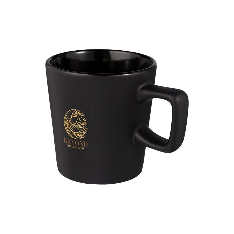 Tazza in ceramica con scritte stampate da 280 ml - cod. P100726