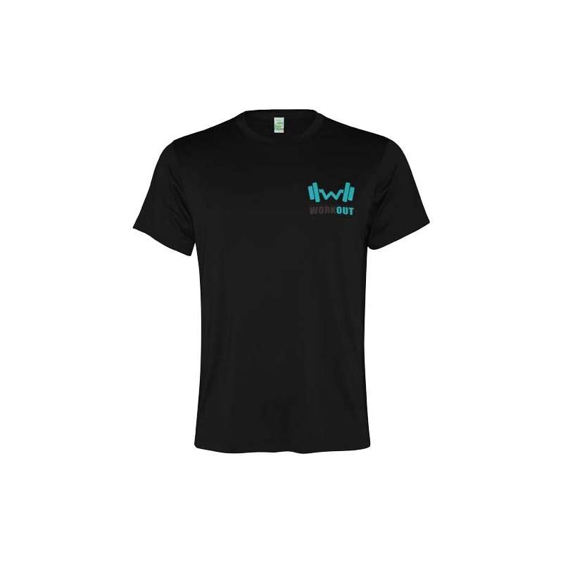 T-shirt traspirante con scritte da uomo - cod. PR0304